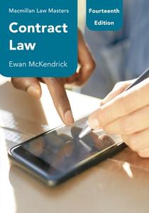 Contract Law di Ewan McKendrick edito da RED GLOBE PR