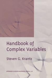 Handbook of Complex Variables di Steven G. Krantz edito da Springer-Verlag GmbH