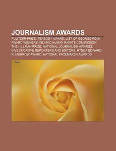 Journalism Awards: Pulitzer Prize, Peabo di Books Llc edito da Books LLC, Wiki Series