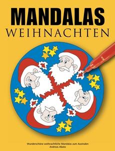 Mandalas Weihnachten di Andreas Abato edito da Books on Demand