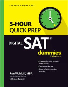 SAT Quick Prep 2024/2025 For Dummies di Ron Woldoff edito da FOR DUMMIES