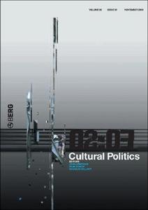 Cultural Politics: Issue 1 edito da Berg Publishers