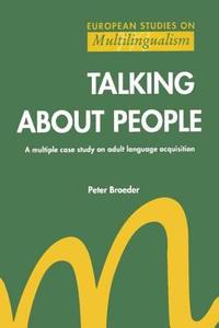 Talking About People; A Multip di Peter Broeder edito da Taylor & Francis