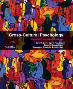 Cross-Cultural Psychology di John W. Berry, Ype H. Poortinga, Seger M. Breugelmans edito da Cambridge University Press