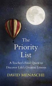 The Priority List di David Menasche edito da CTR POINT PUB (ME)