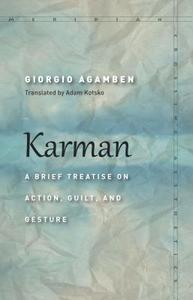 Karman di Giorgio Agamben edito da Stanford University Press
