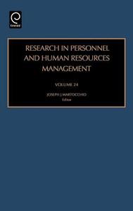 Research in Personnel and Human Resources Management edito da Emerald Group Publishing Limited