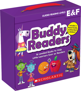 Buddy Readers: Levels E & F (Parent Pack): 16 Leveled Books to Help Little Learners Soar as Readers di Liza Charlesworth edito da SCHOLASTIC TEACHING RES