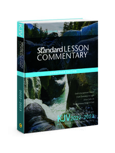 KJV Standard Lesson Commentary(r) Hardcover Edition 2022-2023 di Standard Publishing edito da DAVID C COOK