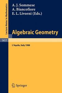 Algebraic Geometry di Andrew John Sommese edito da Springer Berlin Heidelberg