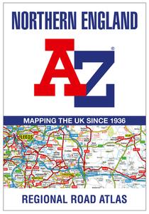 Northern England Regional A-Z Road Atlas di A-Z maps edito da HarperCollins Publishers