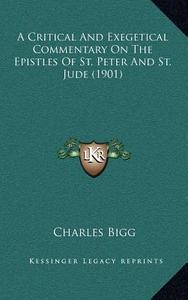 A Critical and Exegetical Commentary on the Epistles of St. Peter and St. Jude (1901) di Charles Bigg edito da Kessinger Publishing