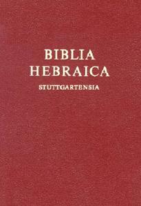 Biblia Hebraica Stuttgartensia-FL = Hebrew Bible-FL edito da Deutsche Bibelgesellschaft