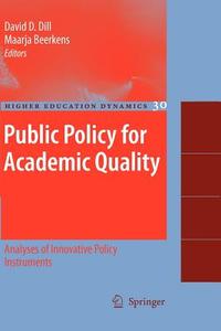 Public Policy for Academic Quality edito da Springer Netherlands