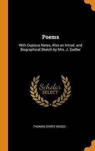 Poems di Thomas D'Arcy McGee edito da Franklin Classics Trade Press