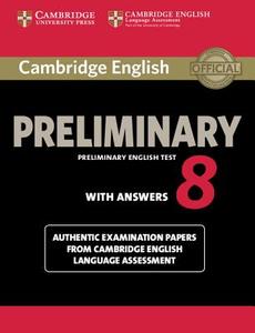 Cambridge English Preliminary 8 Student's Book with Answers edito da Cambridge University Press