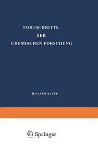 Topics in Current Chemistry 2/1 edito da Springer Berlin Heidelberg