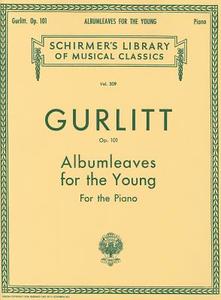 Albumleaves for the Young, Op. 101: Schirmer Library of Classics Volume 309 Piano Solo edito da G SCHIRMER