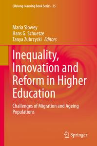 Inequality, Innovation and Reform in Higher Education edito da Springer International Publishing