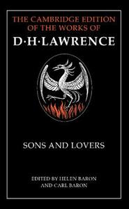 Sons and Lovers di D. H. Lawrence edito da Cambridge University Press