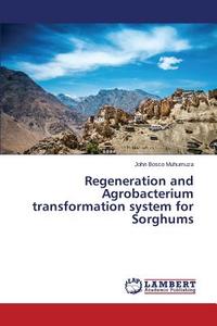Regeneration and Agrobacterium transformation system for Sorghums di John Bosco Muhumuza edito da LAP Lambert Academic Publishing