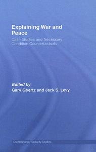 Explaining War and Peace edito da Taylor & Francis Ltd