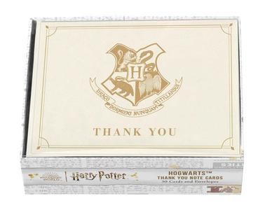 Harry Potter: Hogwarts Thank You Boxed Cards (Set Of 30) di Insights edito da Insights