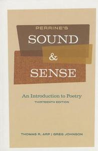 Perrine's Sound and Sense: An Introduction to Poetry di Thomas R. Arp, Greg Johnson edito da Wadsworth Publishing Company