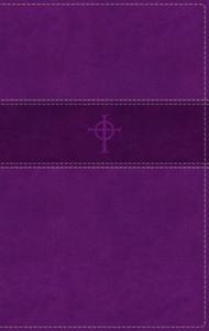 Nrsv, Thinline Bible, Leathersoft, Purple, Comfort Print di Zondervan edito da Zondervan