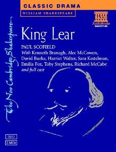 King Lear Audio Cassettes X 3 di William Shakespeare, Naxos AudioBooks edito da Cambridge University Press