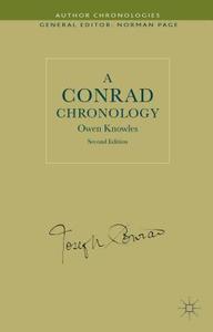 A Conrad Chronology di Owen Knowles edito da Palgrave Macmillan