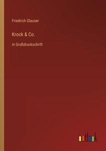 Krock & Co. di Friedrich Glauser edito da Outlook Verlag