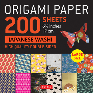 Origami Paper 200 Sheets Japanese Washi Patterns 6.75 Inch di Tuttle Publishing edito da Tuttle Publishing