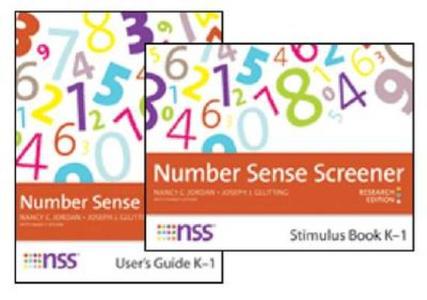 Number Sense Screener¿ (NSS¿) K-1 di Nancy Jordan edito da Brookes Publishing Co.