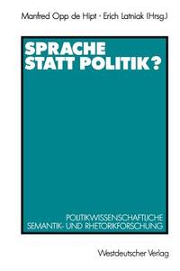 Sprache statt Politik? edito da VS Verlag für Sozialwissenschaften
