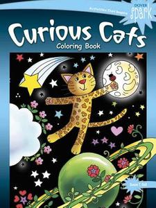 SPARK Curious Cats Coloring Book di Susan Hall edito da Dover Publications Inc.