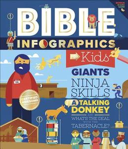 Bible Infographics for Kids: Giants, Ninja Skills, a Talking Donkey, and What's the Deal with the Tabernacle? di Harvest House Publishers edito da HARVEST HOUSE PUBL