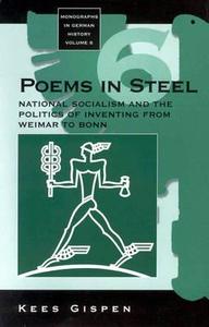 Poems in Steel di Kees Gispen edito da Berghahn Books, Incorporated