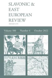 Slavonic & East European Review (100 edito da Modern Humanities Research Association