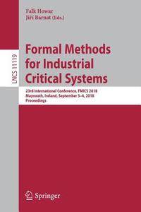 Formal Methods for Industrial Critical Systems edito da Springer-Verlag GmbH