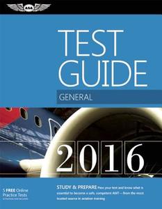 General Test Guide di ASA Test Prep Board edito da Aviation Supplies & Academics Inc