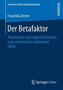 Der Betafaktor di Franziska Ziemer edito da Springer Fachmedien Wiesbaden
