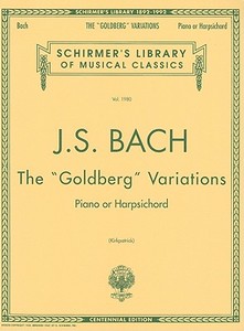 Bach: Goldberg Variations: Schirmer Library of Classics Volume 1980 Piano Solo edito da G SCHIRMER