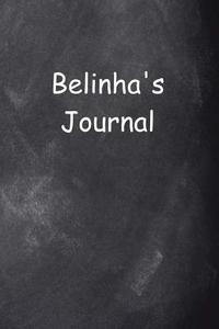 Belinha Personalized Name Journal Custom Name Gift Idea Belinha: (notebook, Diary, Blank Book) di Distinctive Journals edito da Createspace Independent Publishing Platform