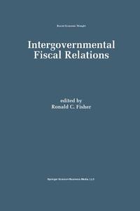 Intergovernmental Fiscal Relations edito da Springer Netherlands