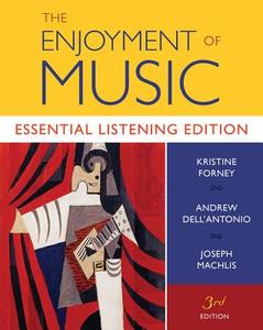 The Enjoyment of Music: Essential Listening Edition di Kristine Forney, Andrew Dell'Antonio, Joseph Machlis edito da W W NORTON & CO