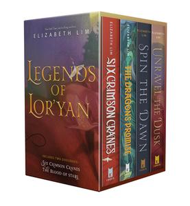 Legends of Lor'yan 4-Book Boxed Set: Six Crimson Cranes; The Dragon's Promise; Spin the Dawn; Unravel the Dusk di Elizabeth Lim edito da KNOPF