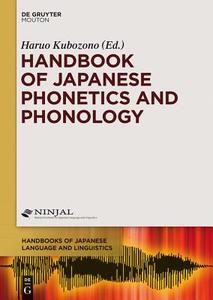 Handbook of Japanese Phonetics and Phonology edito da de Gruyter Mouton