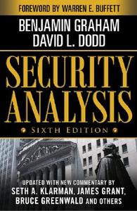 Security Analysis Sixth Edition di Benjamin Graham, David Dodd edito da McGraw-Hill Education Ltd