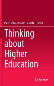 Thinking about Higher Education edito da Springer International Publishing